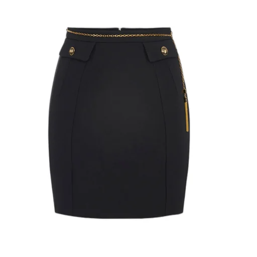 Elisabetta Franchi Chain Embellished Mini Skirt