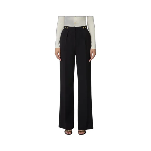 Elisabetta Franchi Embellished CrÊPe Trousers