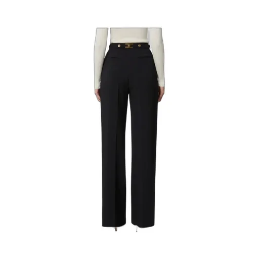 Elisabetta Franchi Embellished CrÊPe Trousers