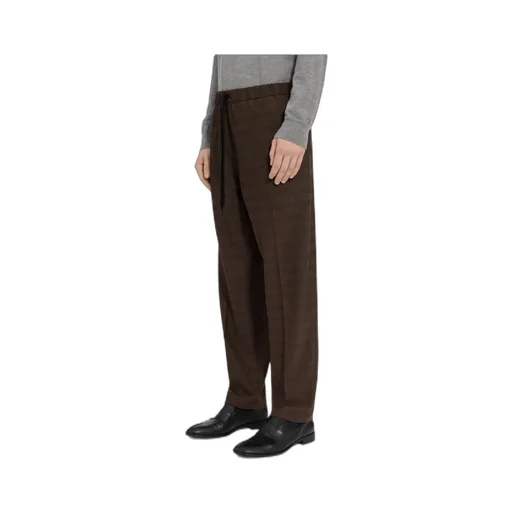 Checked Trousers