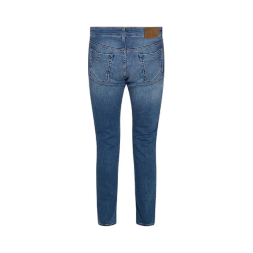 Incotex Blue Division Logo Patch Slim-Fit Jeans
