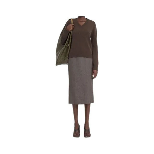 Mm6 Maison Margiela V-Neck Knitted Jumper