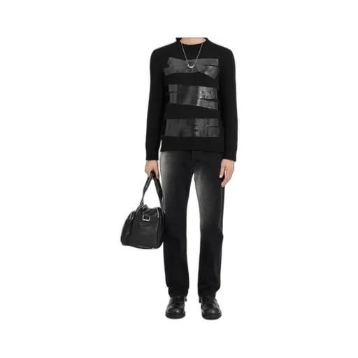 Taped Label Wool Jumper