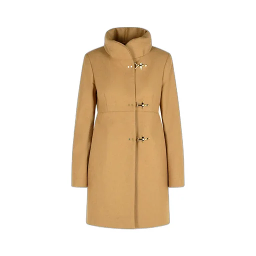 Fay Hook-Closure Wool Coat
