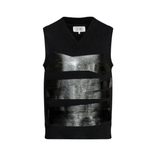 Mm6 Maison Margiela V-Neck Sleeveless Jumper