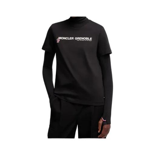 Moncler Grenoble Logo-Printed Crewneck T-Shirt