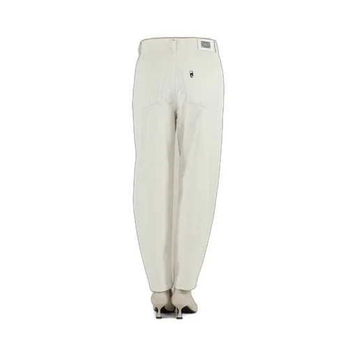 Denim Trousers With Belt Loops