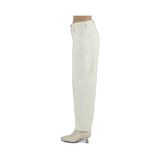 Denim Trousers With Belt Loops