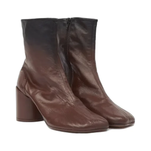 Mm6 Maison Margiela Zip-Up Ankle Boots