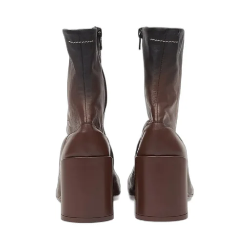 Mm6 Maison Margiela Zip-Up Ankle Boots