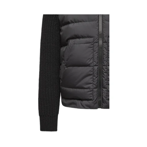 Moncler Enfant Logo Patch Panelled Jacket