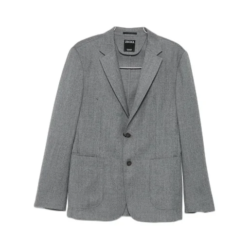 Long-Sleeved Suit Jacket