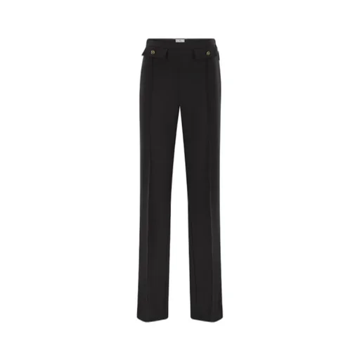 Logo-Button Trousers