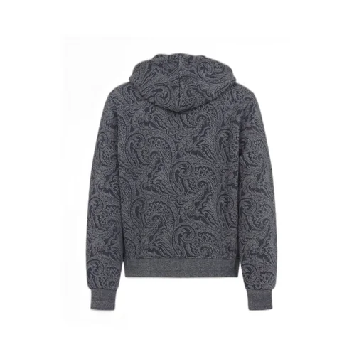 Paisley Zip-Up Hoodie