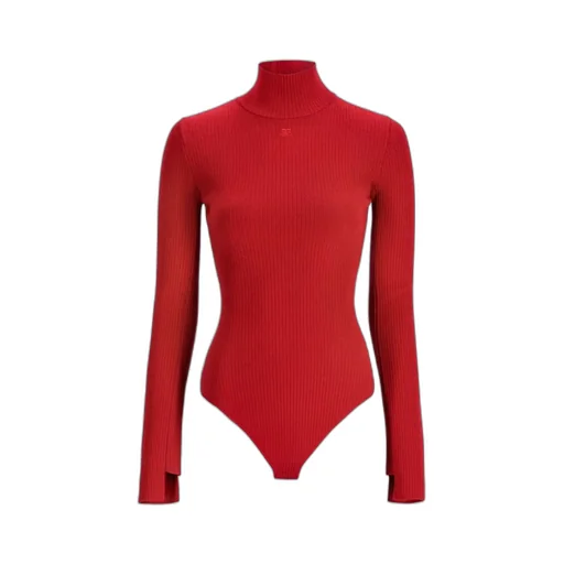 Mock-Neck Bodysuit