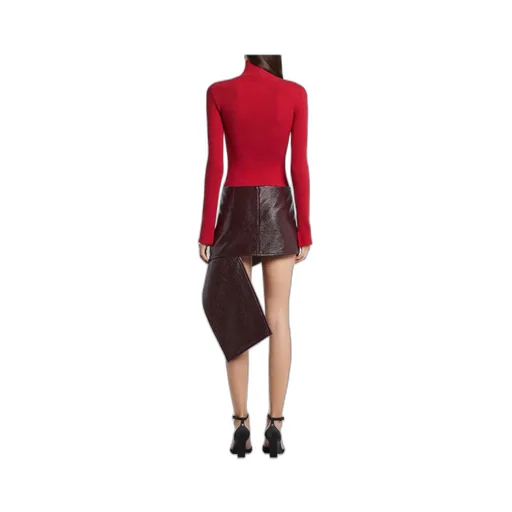 Mock-Neck Bodysuit