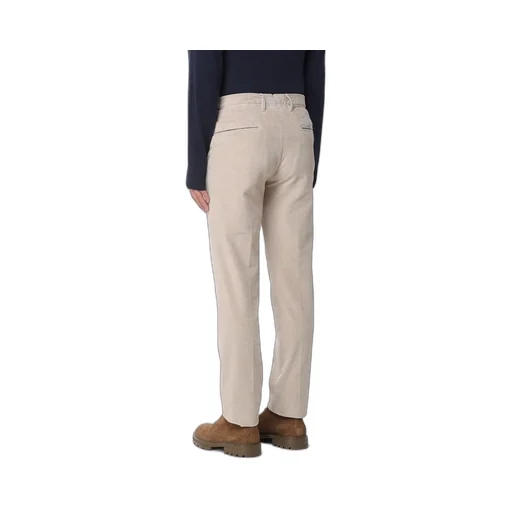 Textured Straight-Leg Trousers