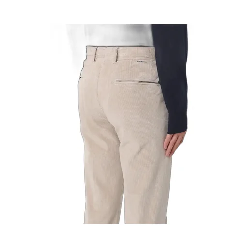 Textured Straight-Leg Trousers