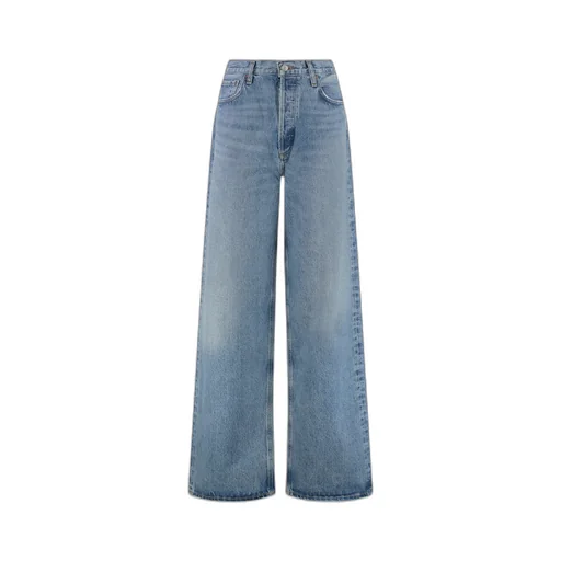 Agolde Low Slung Puddle Straight-Leg Jeans