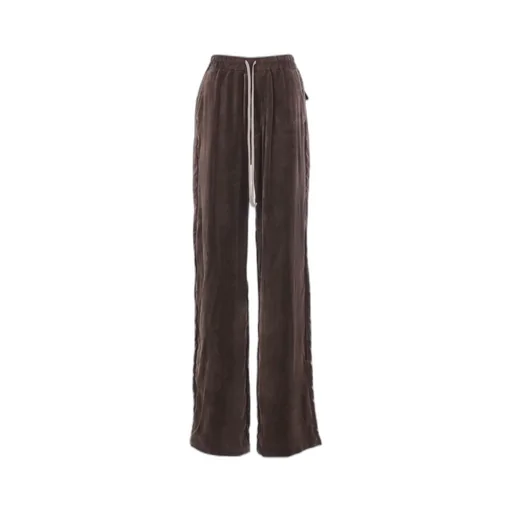 Rick Owens Drawstring Straight Leg Trousers