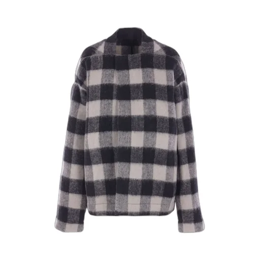 Checked Wool Jacket