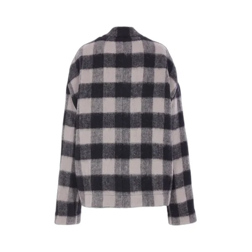 Checked Wool Jacket