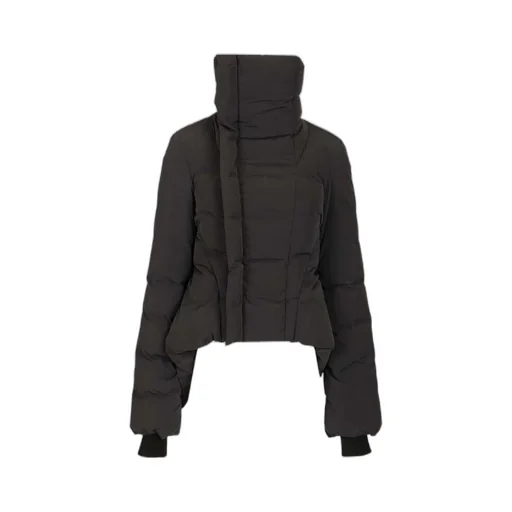 Asymmetrical Quilted Jacket
