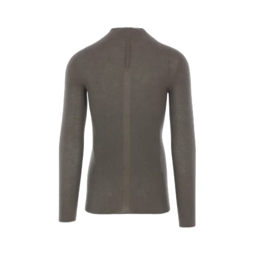 Ribbed High-Neck Sweater
