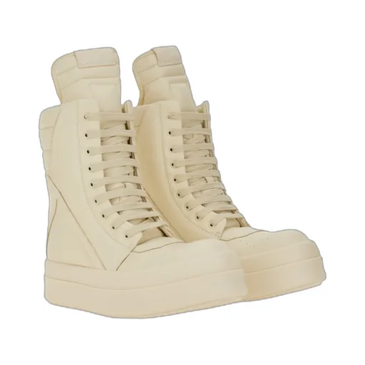 Rick Owens Megageobasket Lace-Up Boots