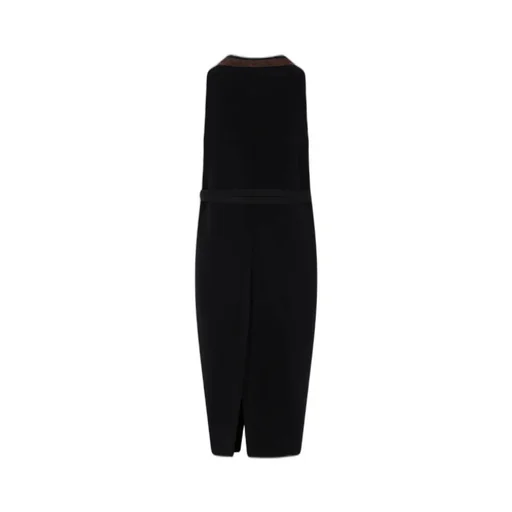 Rick Owens Sleeveless Long Coat
