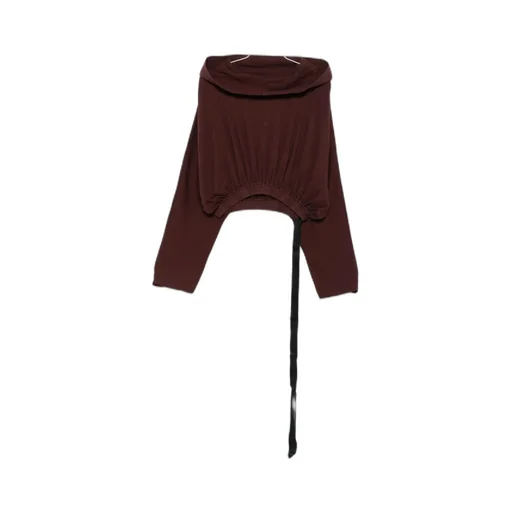 Elastic-Waist Hoodie