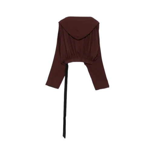 Elastic-Waist Hoodie