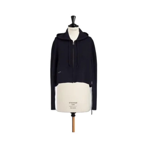 Hooded Zipped Cardigan