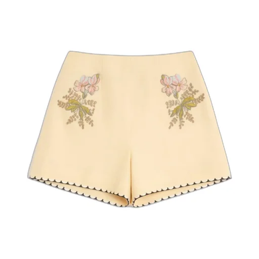 Embroidered Shorts