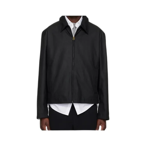 Zip-Front Collared Jacket