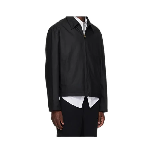 Zip-Front Collared Jacket