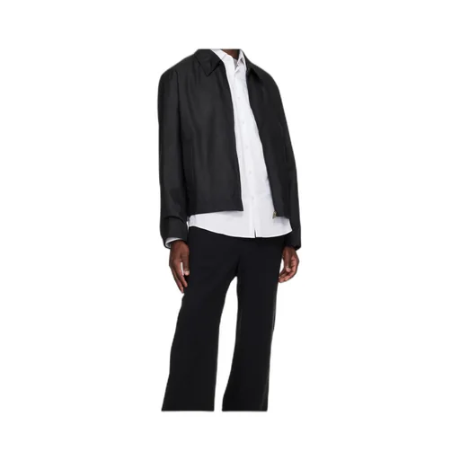Zip-Front Collared Jacket