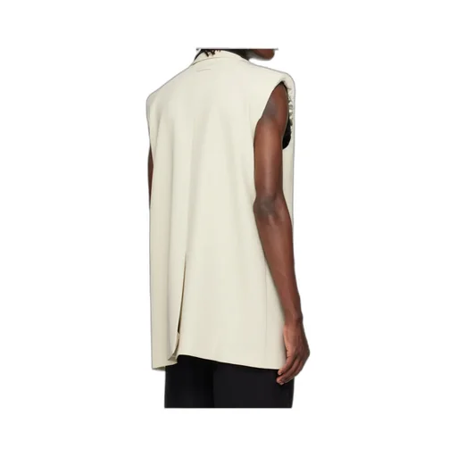 Double Layer Sleeveless Blazer