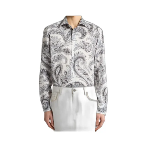 Etro Roma Paisley-Printed Button-Up Shirt