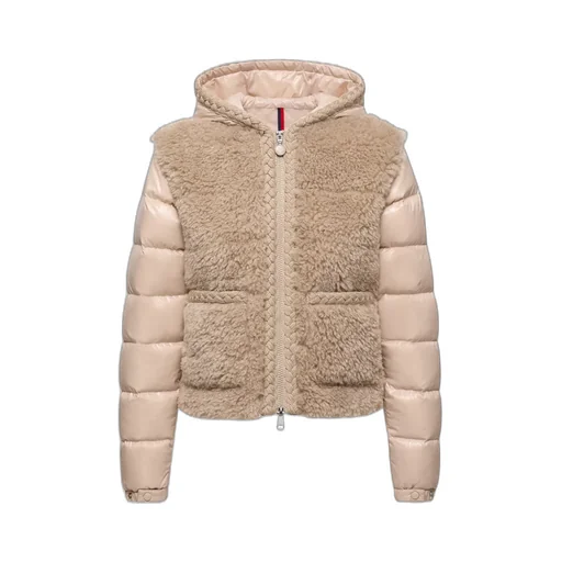 Moncler Plantay Hooded Teddy Down Jacket