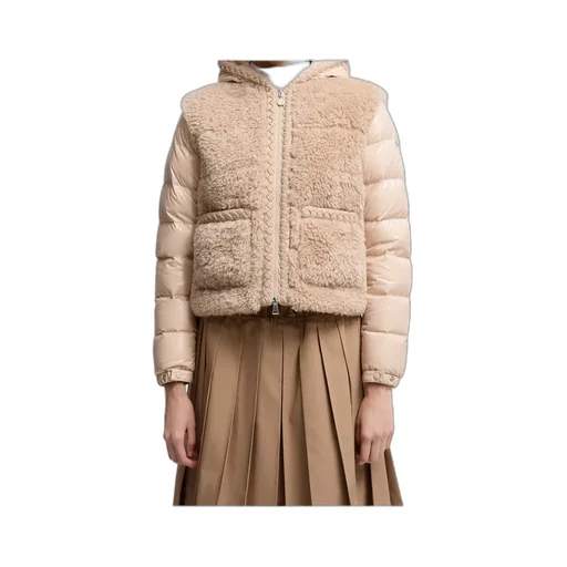 Moncler Plantay Hooded Teddy Down Jacket