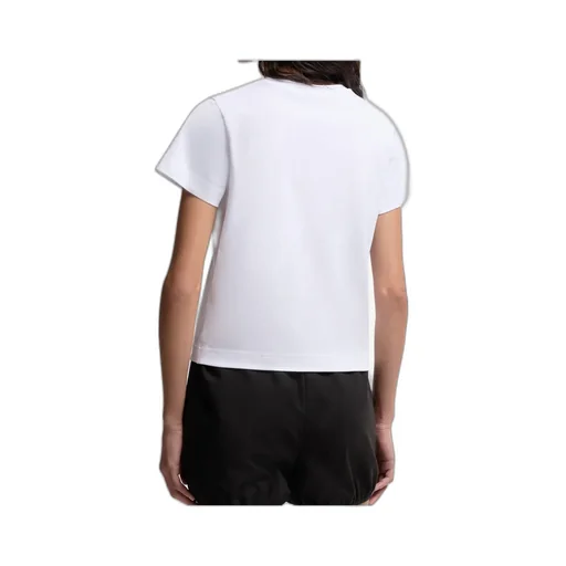 Moncler Logo Embroidered Crewneck T-Shirt