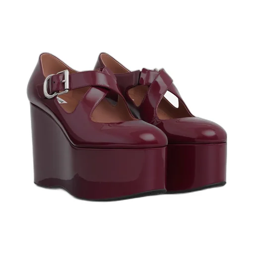 Cross Wedge Shoes
