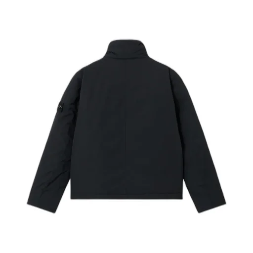Stone Island Logo Patch High Neck Jacket