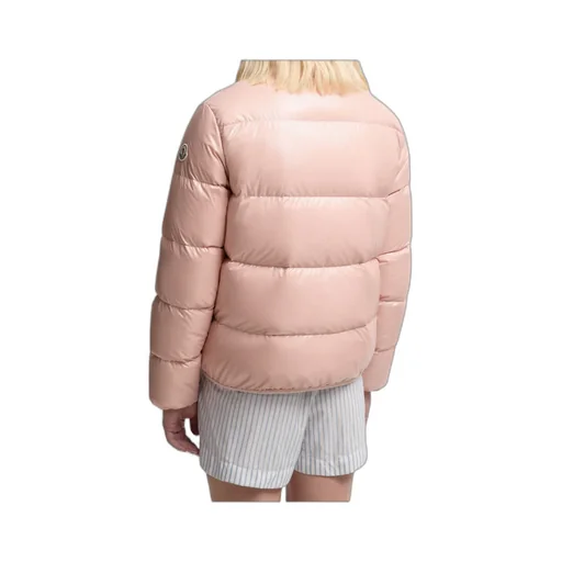 Moncler Abbadia Logo Patch Zip-Up Jacket