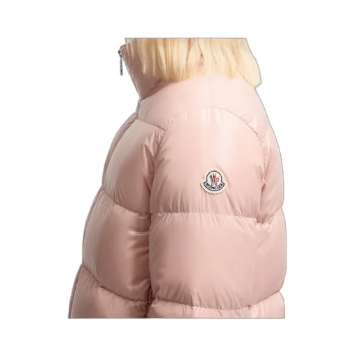 Moncler Abbadia Logo Patch Zip-Up Jacket