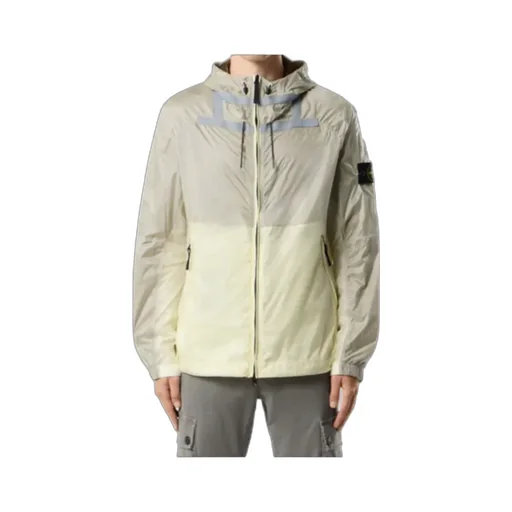 Light Hooded Jacket With Anti-Drop And Refleective Details