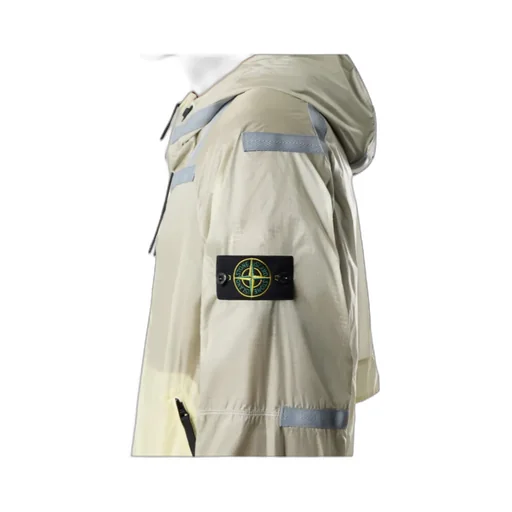 Light Hooded Jacket With Anti-Drop And Refleective Details