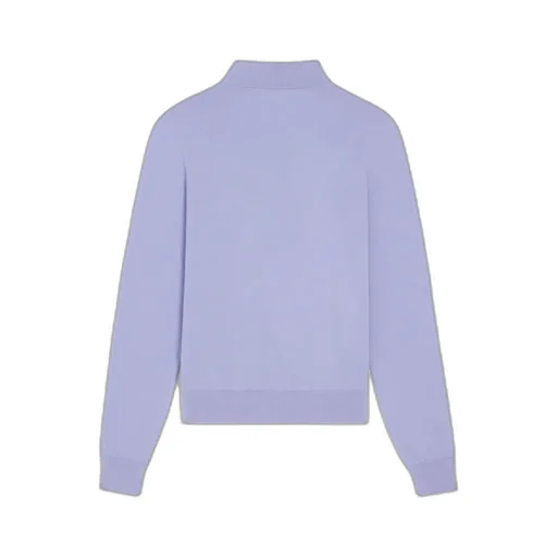 Polo Sweater In Fine Cotton