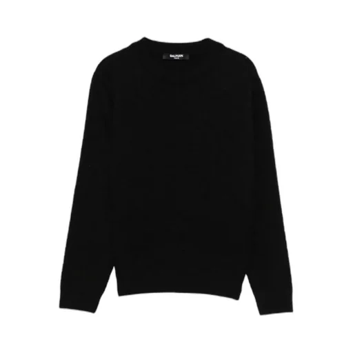 Textured Crew-Neck Jumper